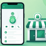 تصویرسازی جایگزینی شماره تلفن با نام کاربری در واتساپ برای کسب‌وکار